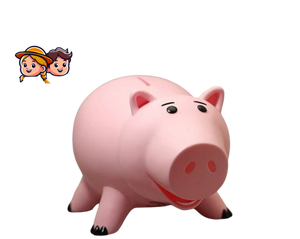 Aventura  con Hamm -  el Cerdito Alcancía