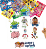 Aventuras en Pegatinas de Toy Story: Rompecabezas para Niños (8 Hojas)