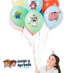  Aventuras en Pegatinas de Toy Story: Rompecabezas para Niños (8 Hojas)