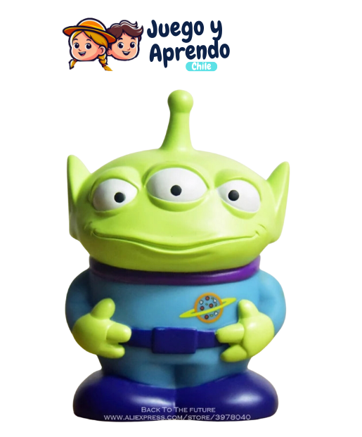 Expedición Espacial - Alcancía de los Aliens de Toy Story 4 (12.5cm)