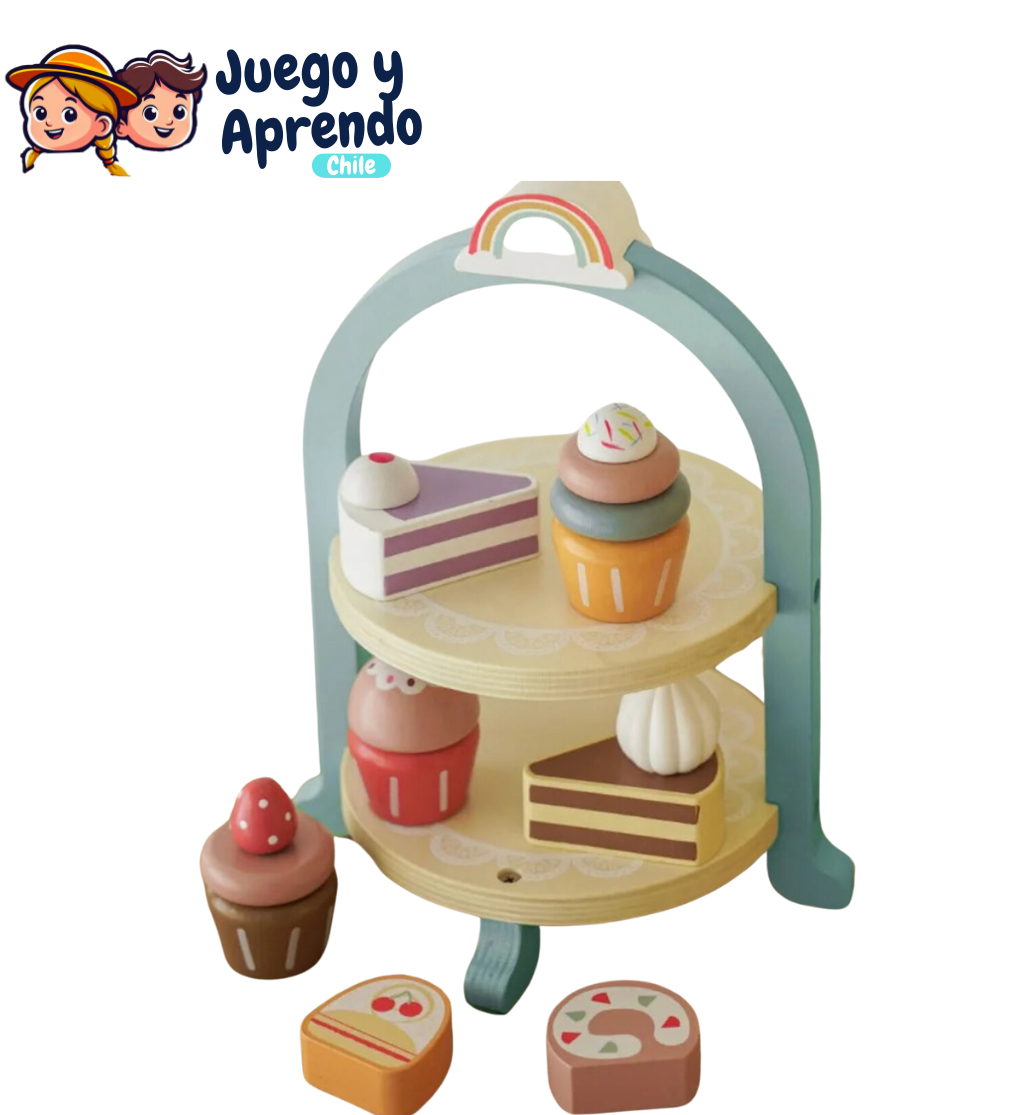 Organizador Encantador para Juegos de Té