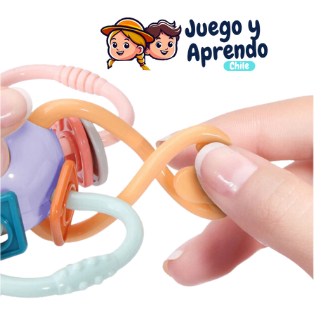 Cascabel Sensorial Anillos Mágicos para Bebés