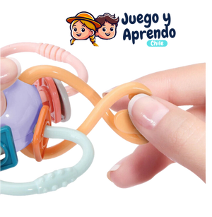 Cascabel Sensorial Anillos Mágicos para Bebés