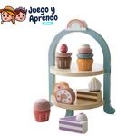 Organizador Encantador para Juegos de Té