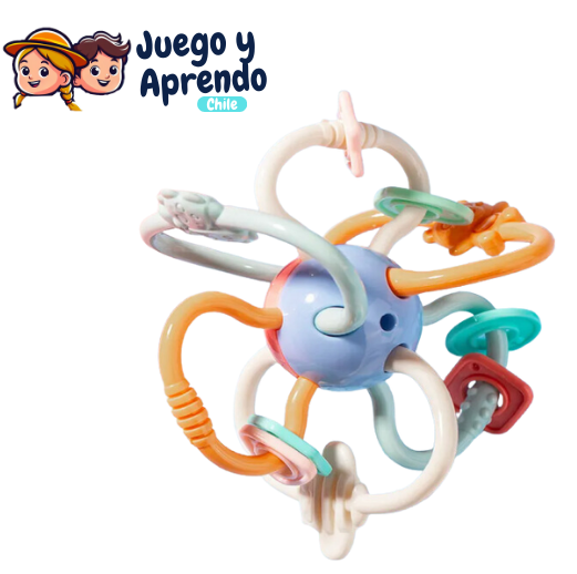 Cascabel Sensorial Anillos Mágicos para Bebés