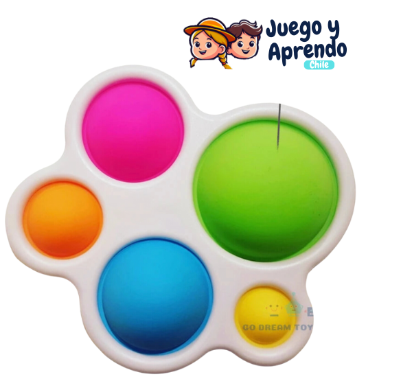 Tablero de Ejercicios Montessori - Juguetes Sensoriales para Bebés 🌈🧩