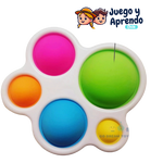 Tablero de Ejercicios Montessori - Juguetes Sensoriales para Bebés 🌈🧩