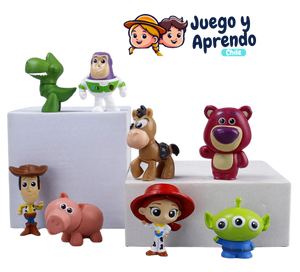 Aventuras en Miniatura - Figuras de Toy Story 4 (Conjunto de 8 figuras)