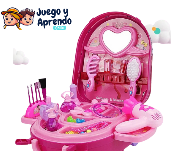 Princess Glam Set - Maletín de Maquillaje para Niñas