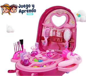 Princess Glam Set - Maletín de Maquillaje para Niñas