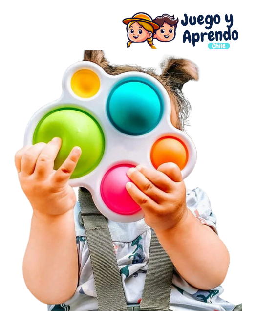 Tablero de Ejercicios Montessori - Juguetes Sensoriales para Bebés 🌈🧩