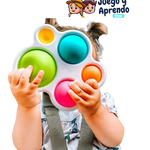 Tablero de Ejercicios Montessori - Juguetes Sensoriales para Bebés 🌈🧩