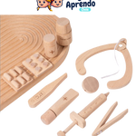 Kit de Herramientas de Doctor de Madera, accesorios médicos