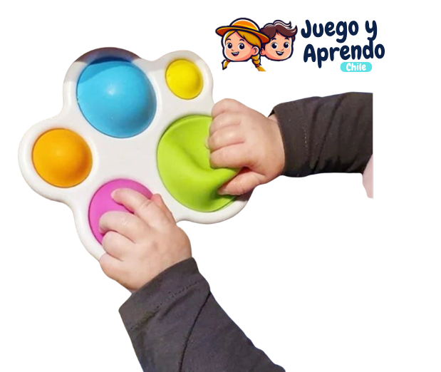 Tablero de Ejercicios Montessori - Juguetes Sensoriales para Bebés 🌈🧩
