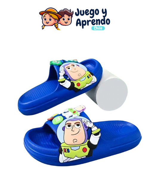 Sandalias Antideslizantes Buzz Lightyear para Niños y Niñas