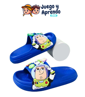 Sandalias Antideslizantes Buzz Lightyear para Niños y Niñas