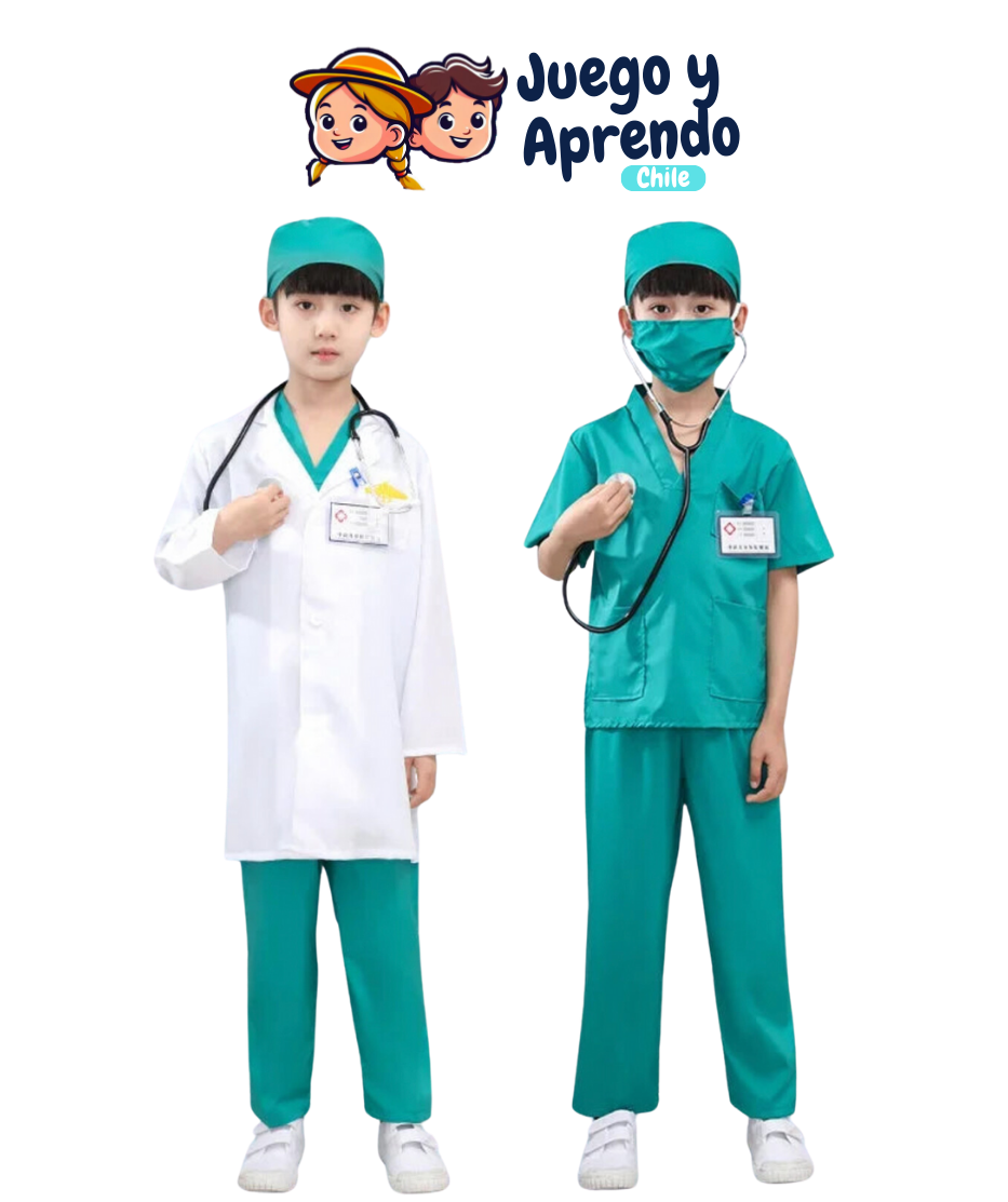 Conjunto de Médico Cirujano para Niños