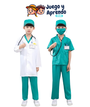 Conjunto de Médico Cirujano para Niños