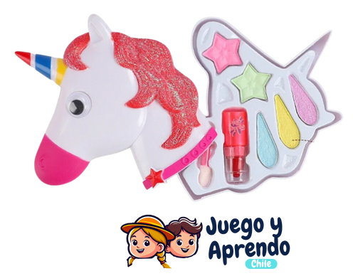 Kit de Maquillaje unicornio de Princesa para Niñas