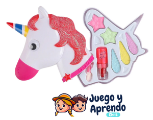 Kit de Maquillaje unicornio de Princesa para Niñas