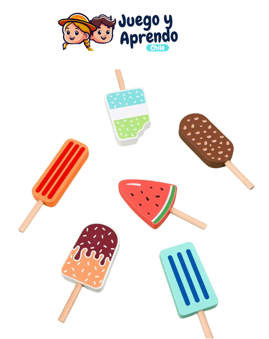 Helado de Madera Dulce - Juego de Cocina