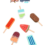 Helado de Madera Dulce - Juego de Cocina