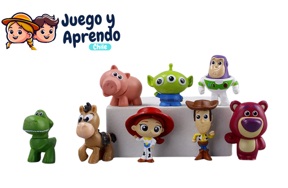 Aventuras en Miniatura - Figuras de Toy Story 4 (Conjunto de 8 figuras)