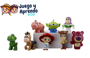 Aventuras en Miniatura - Figuras de Toy Story 4 (Conjunto de 8 figuras)