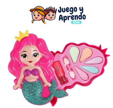 Kit de Maquillaje Sirena para Niñas