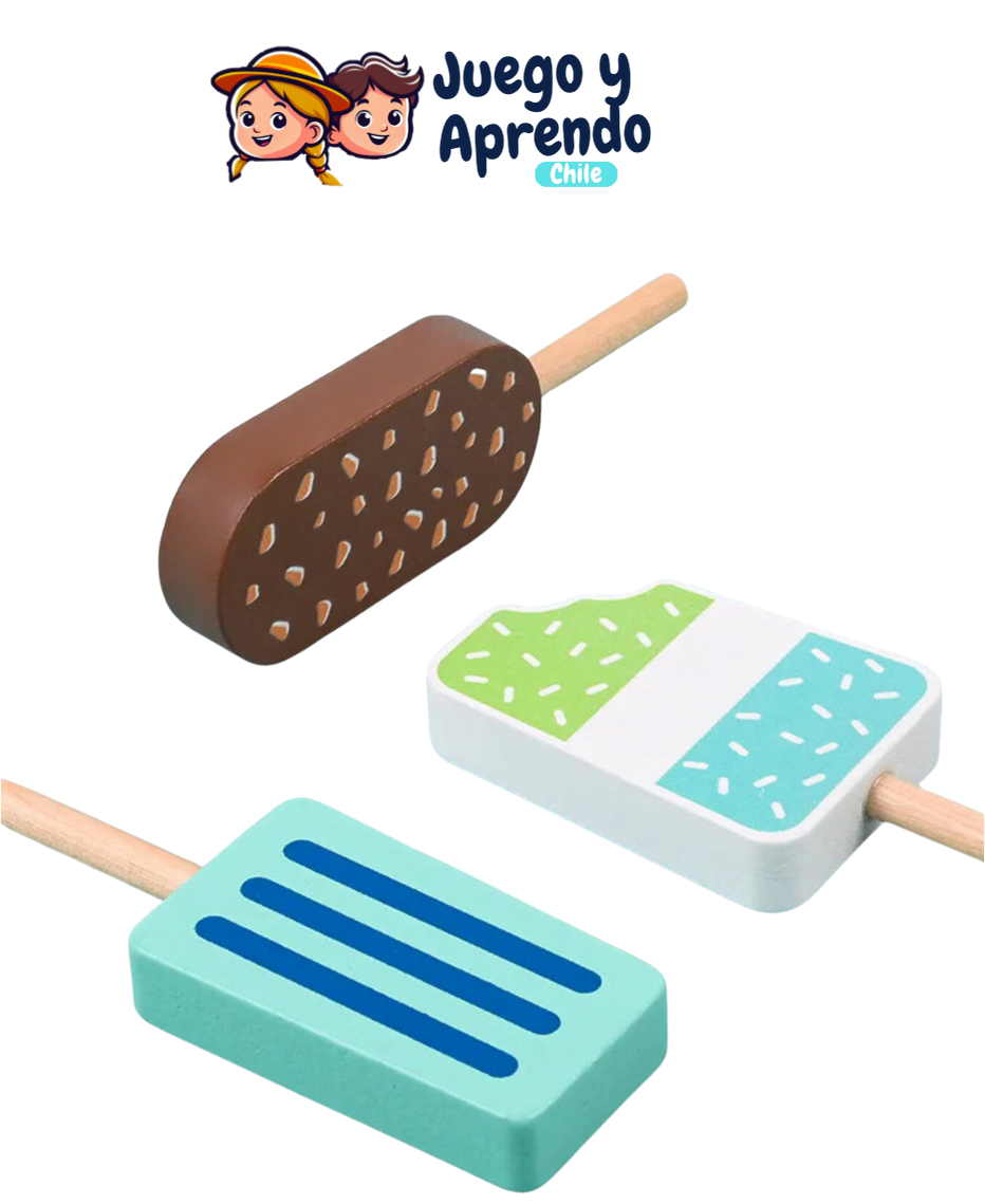 Helado de Madera Dulce - Juego de Cocina