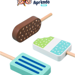 Helado de Madera Dulce - Juego de Cocina