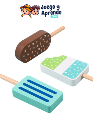 Helado de Madera Dulce - Juego de Cocina