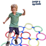 Rayuela con Anillos de Salto para Niños