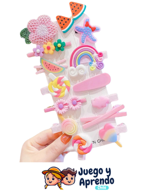 Candyland Cuties - Set de Accesorios para el Cabello