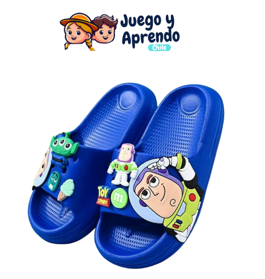 Sandalias Antideslizantes Buzz Lightyear para Niños y Niñas