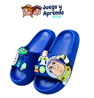 Sandalias Antideslizantes Buzz Lightyear para Niños y Niñas