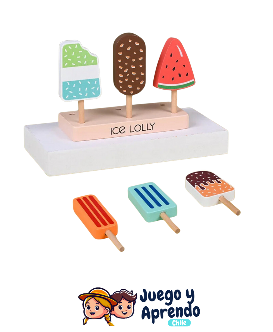 Helado de Madera Dulce - Juego de Cocina