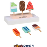 Helado de Madera Dulce - Juego de Cocina