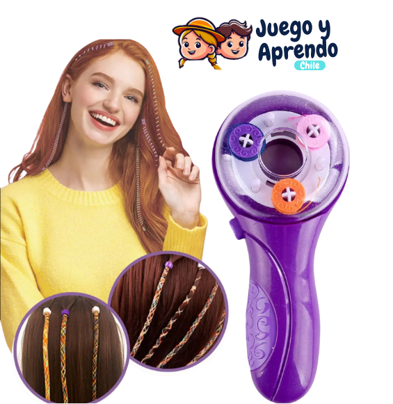 Trenzador Eléctrico de Fantasía para Niñas