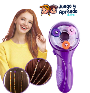 Trenzador Eléctrico de Fantasía para Niñas