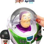  Aventuras en el Espacio - Figura de Acción Buzz Lightyear con Luces y Sonidos