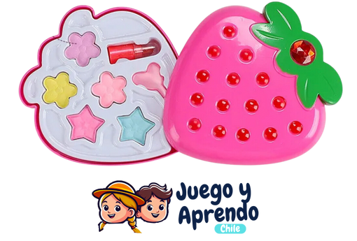 Kit de Maquillaje Frutilla de Princesa para Niñas