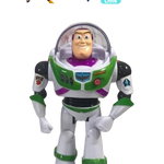  Aventuras en el Espacio - Figura de Acción Buzz Lightyear con Luces y Sonidos