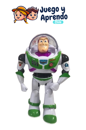  Aventuras en el Espacio - Figura de Acción Buzz Lightyear con Luces y Sonidos