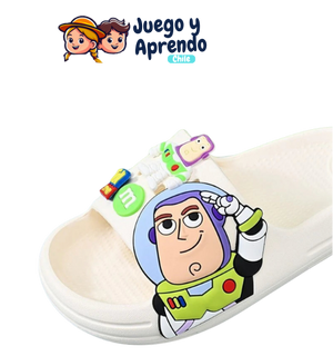 Sandalias Antideslizantes Buzz Lightyear para Niños y Niñas