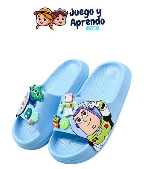 Sandalias Antideslizantes Buzz Lightyear para Niños y Niñas