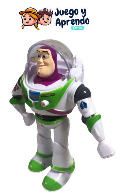  Aventuras en el Espacio - Figura de Acción Buzz Lightyear con Luces y Sonidos