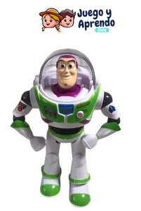  Aventuras en el Espacio - Figura de Acción Buzz Lightyear con Luces y Sonidos