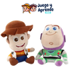 Aventuras Peluche de Woody y Buzz Lightyear de Toy Story (18cm)