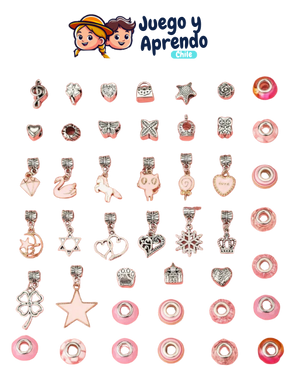 Beaded Bliss - Set de Pulseras DIY con Caja de Almacenamiento